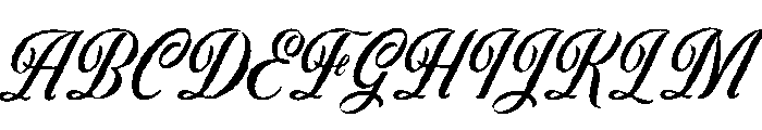 SummerArchive-Cursive Font UPPERCASE