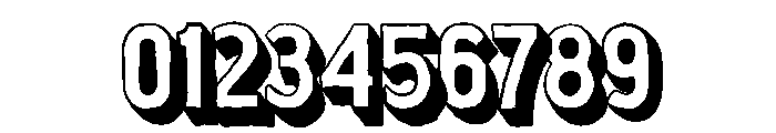 SummerArchive-Extrude Font OTHER CHARS