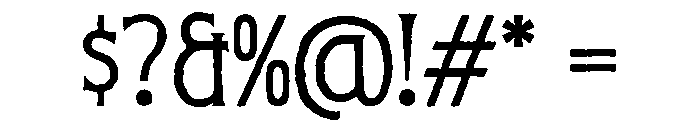 SummerArchive-FlaredSerif Font OTHER CHARS