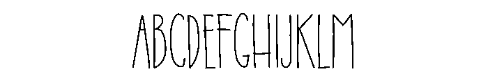Summerbox regular Font UPPERCASE