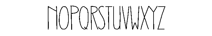 Summerbox regular Font UPPERCASE