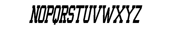 Summerland Italic Font LOWERCASE