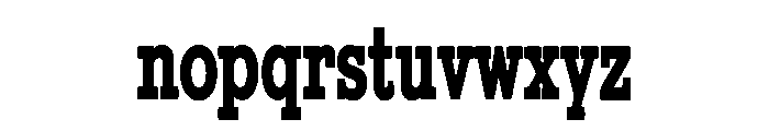 Summit Ridge Font LOWERCASE