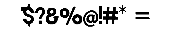 Summit_Victory Font OTHER CHARS