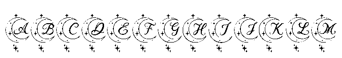 Sun And Moon Monogram FONT