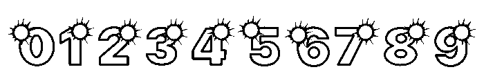 Sun Doodle Font OTHER CHARS