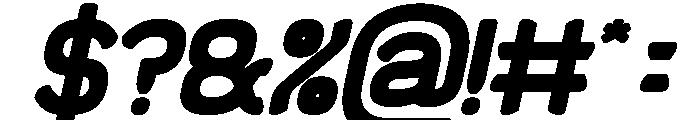 Sun The Empire Bold Italic Font OTHER CHARS