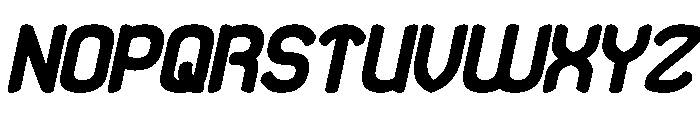 Sun The Empire Bold Italic Font UPPERCASE