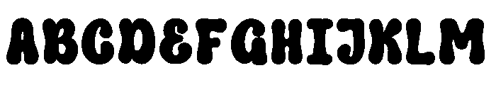 SunBeach Font UPPERCASE