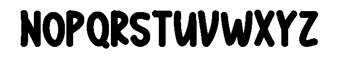 Sunbliss Font LOWERCASE