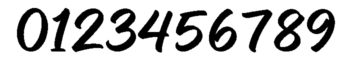 Sundary Beach Script Slant Font OTHER CHARS