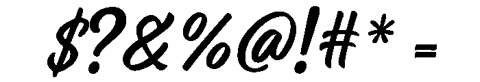 Sundary Beach Script Font OTHER CHARS