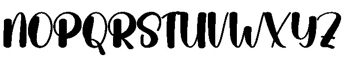 Sunday Basketball Font UPPERCASE