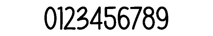 Sunday Blank Font OTHER CHARS