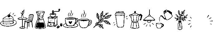 Sunday Brew Doodles Extra Font LOWERCASE