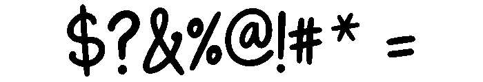 Sunday Brew Regular Font OTHER CHARS