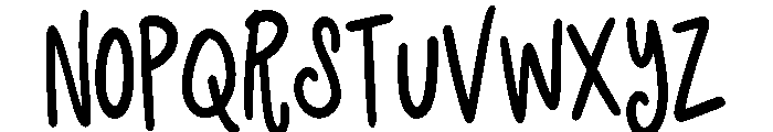 Sunday Brew Regular Font UPPERCASE