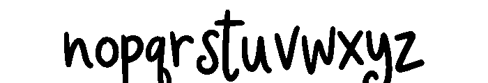 Sunday Brew Regular Font LOWERCASE