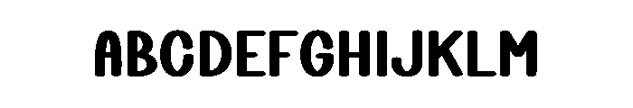 Sunday Bunny Font UPPERCASE
