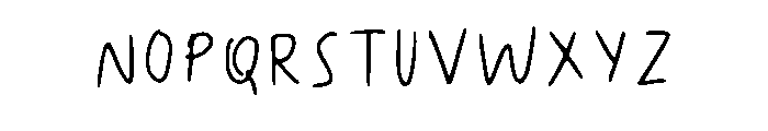 Sunday Champagne Caps Regular Font UPPERCASE