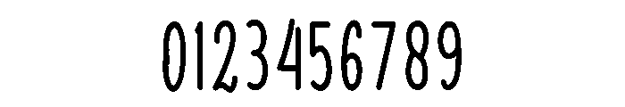 Sunday Chunky Font OTHER CHARS