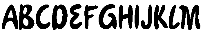Sunday Coffee Regular Font UPPERCASE