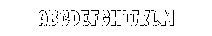 Sunday December Font UPPERCASE