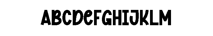 Sunday Dream Font UPPERCASE