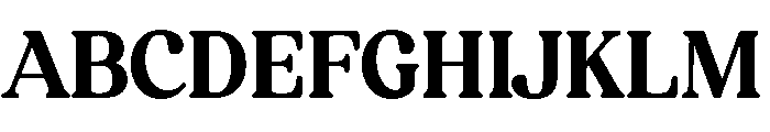 Sunday Edition Regular Font UPPERCASE