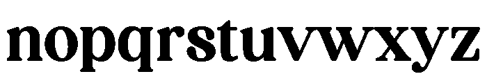 Sunday Edition Regular Font LOWERCASE