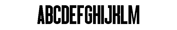 Sunday Evening Regular Font UPPERCASE