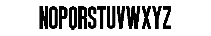 Sunday Evening Regular Font LOWERCASE