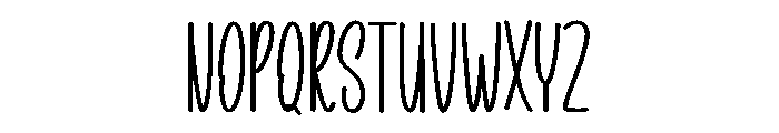 Sunday Fantasy Font UPPERCASE