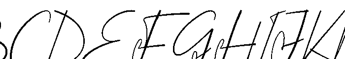 Sunday Fashion Font UPPERCASE