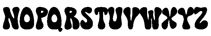Sunday Funky Font LOWERCASE