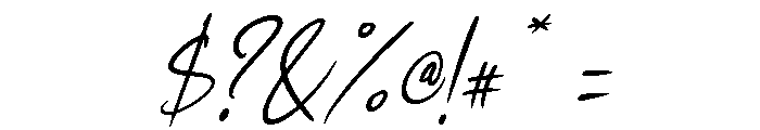 Sunday Holly Italic Font OTHER CHARS