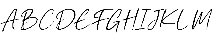 Sunday Holly Italic Font UPPERCASE