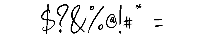 Sunday Holly Font OTHER CHARS