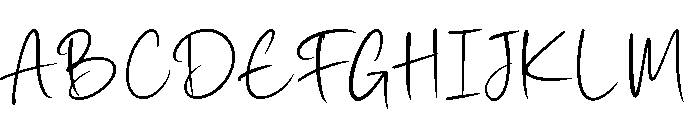 Sunday Holly Font UPPERCASE