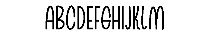 Sunday Inspired Font UPPERCASE