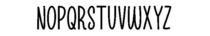 Sunday Inspired Font UPPERCASE