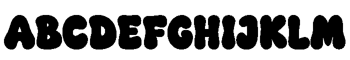 Sunday Jingle Font UPPERCASE