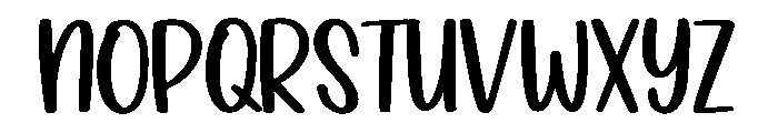 Sunday Juice Regular Font UPPERCASE