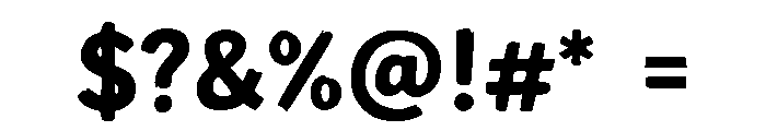 Sunday Latte Font OTHER CHARS