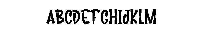 Sunday Melody Font UPPERCASE