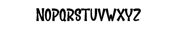 Sunday Melody Font LOWERCASE