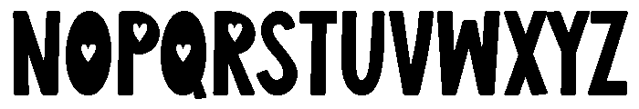 Sunday Memories Font UPPERCASE
