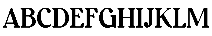 Sunday Monare Regular Font UPPERCASE