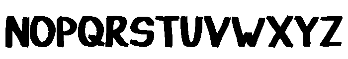 Sunday Monday Regular Font UPPERCASE