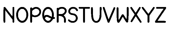 Sunday Notes Font UPPERCASE